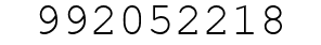 Number 992052218.
