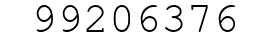Number 99206376.