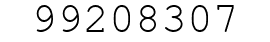 Number 99208307.