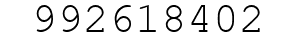 Number 992618402.