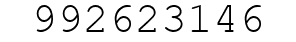 Number 992623146.