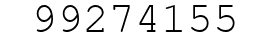Number 99274155.