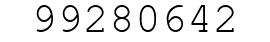Number 99280642.