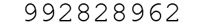 Number 992828962.
