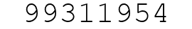 Number 99311954.