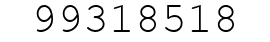 Number 99318518.