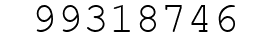 Number 99318746.