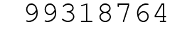 Number 99318764.