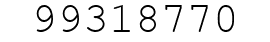 Number 99318770.