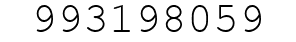 Number 993198059.