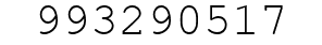 Number 993290517.