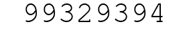 Number 99329394.