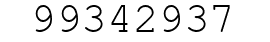 Number 99342937.