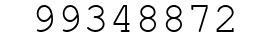 Number 99348872.