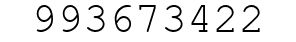 Number 993673422.