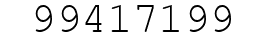 Number 99417199.