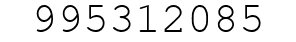 Number 995312085.