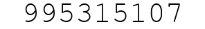 Number 995315107.