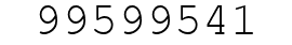 Number 99599541.