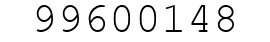 Number 99600148.