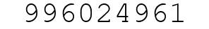 Number 996024961.