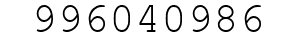 Number 996040986.