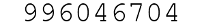 Number 996046704.