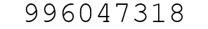 Number 996047318.