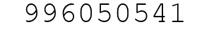 Number 996050541.
