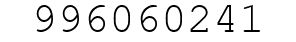Number 996060241.