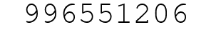 Number 996551206.