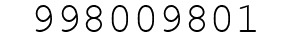Number 998009801.