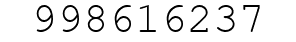 Number 998616237.