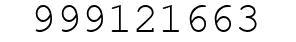 Number 999121663.