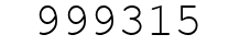 Number 999315.